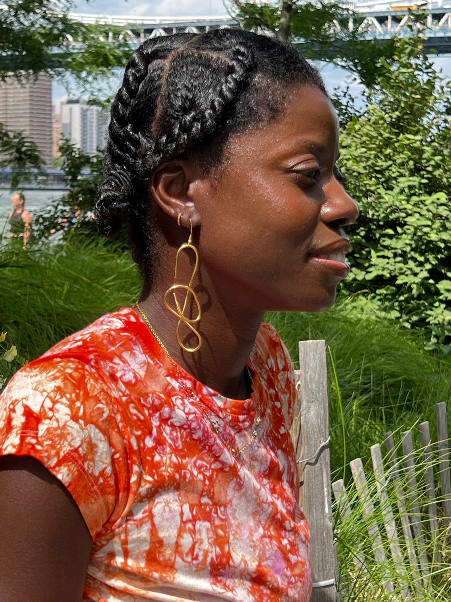 Gold Shaped Earrings
