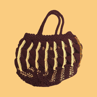 Small Solid Shopper Bag