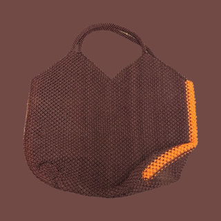 Large Solid Shopper Bag