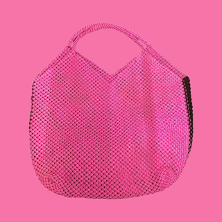 Large Solid Shopper Bag