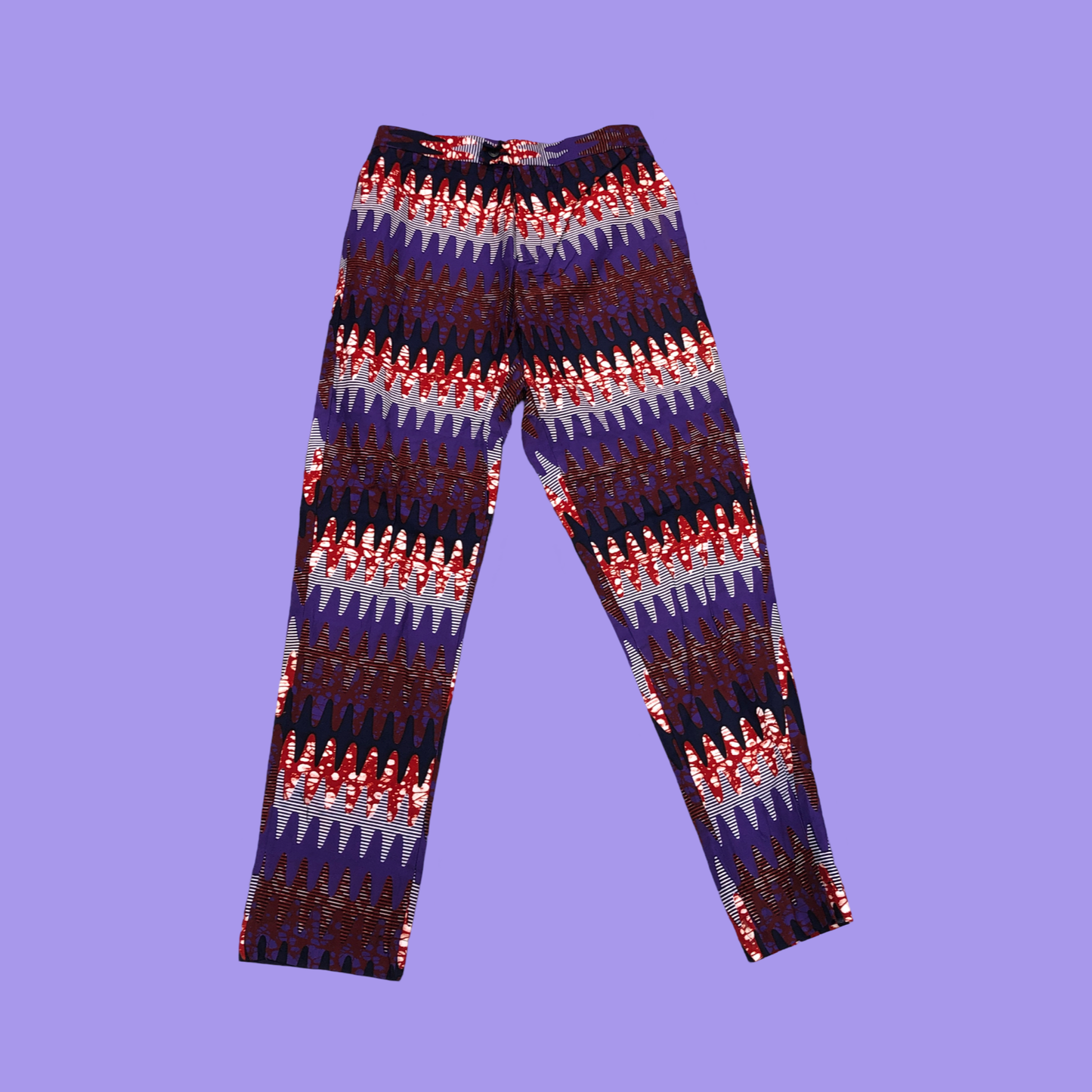 Purple Cave Straight Leg Pants