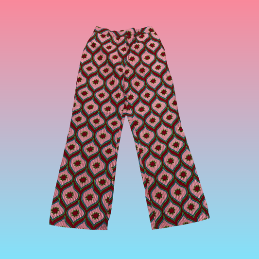 Red Star Wide Leg Pants